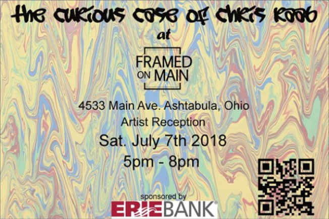 Chris Raab Art Showing, July 7, 2018